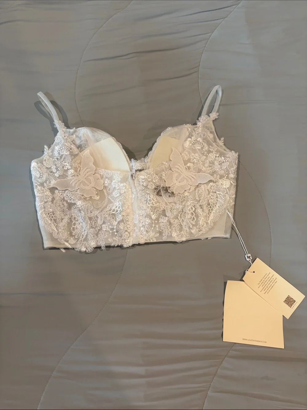 N/A ivory lace